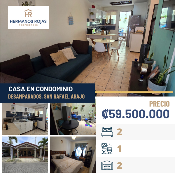 Condominio en San Rafael Desamparados