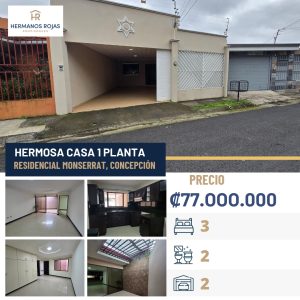 Casa en una planta , Residencial Monserrat